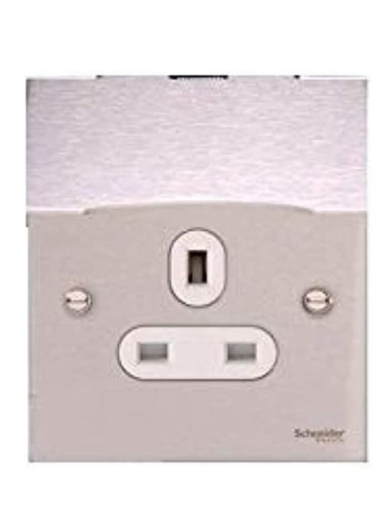 Schneider Electric Gu3251Wss 13A Ultimate Flat Plate Floor Socket