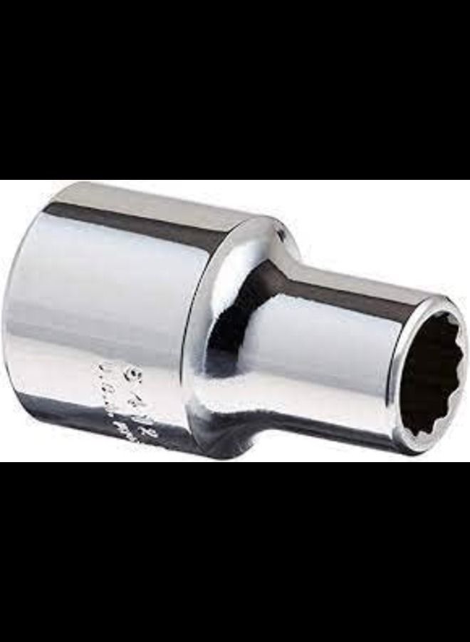 13MM Short Chrome Socket 1/2'' 12PT
