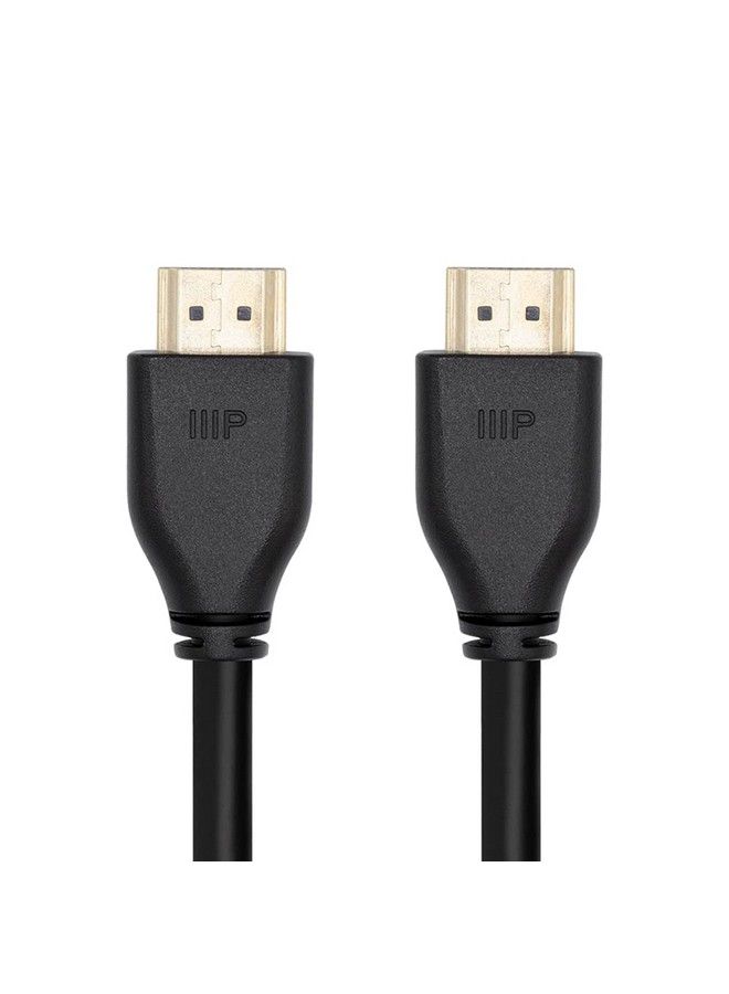 8K Certified Ultra High Speed Hdmi 2.1 Cable 10 Feet Black ; 48Gbps Compatible With Sony Ps5 Microsoft Xbox Series X & Series S