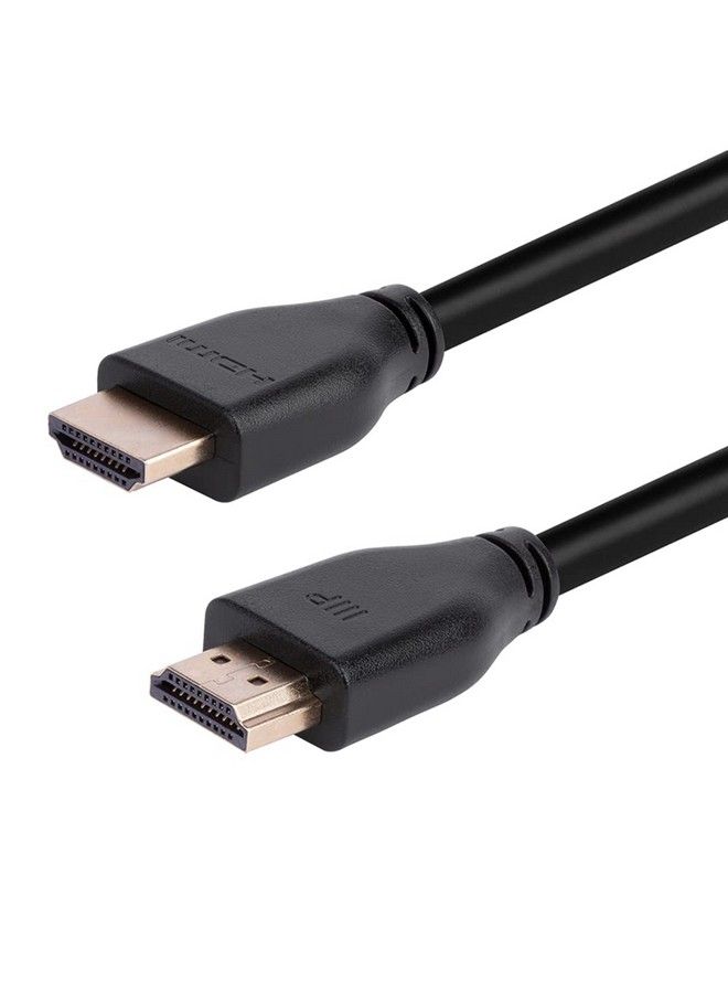 8K Certified Ultra High Speed Hdmi 2.1 Cable 10 Feet Black ; 48Gbps Compatible With Sony Ps5 Microsoft Xbox Series X & Series S