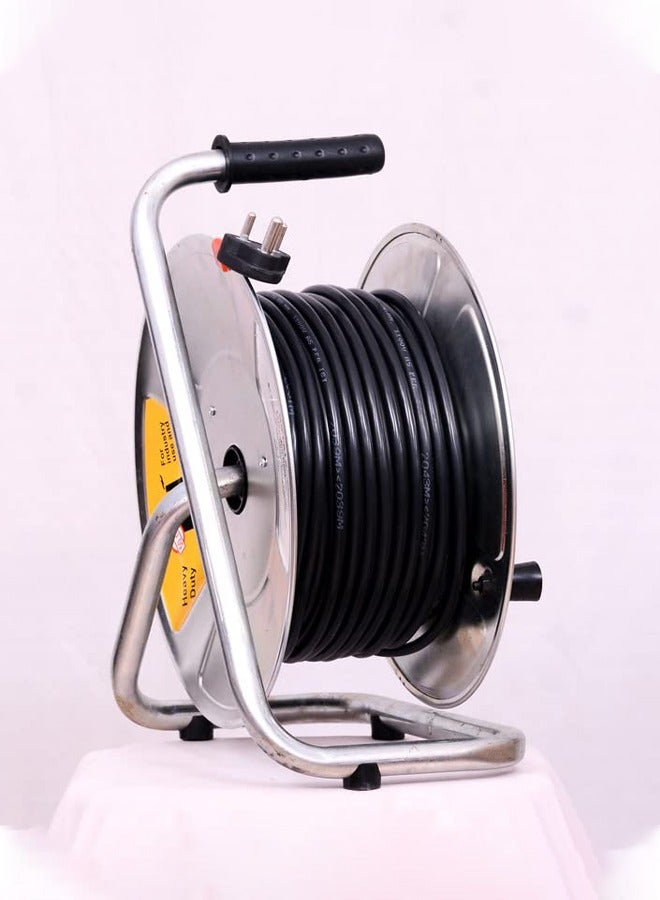 Heavy Duty 3 Socket Extension Cable For Industrial Use 50 Meter