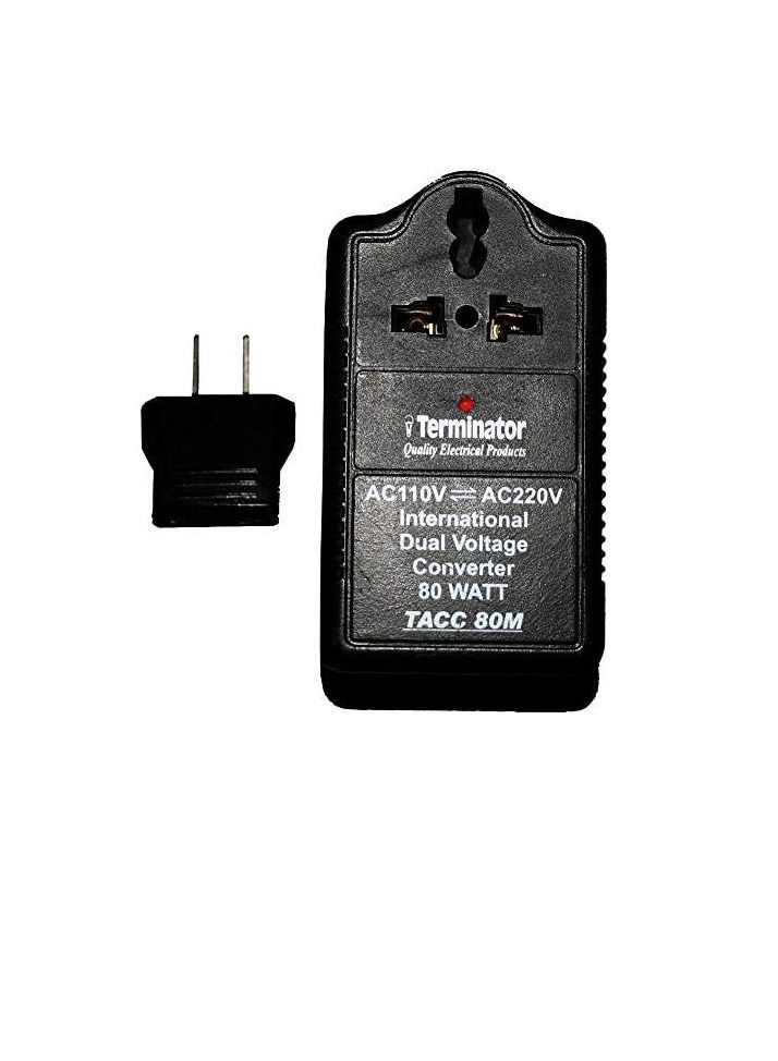 Terminator TACC 80M AC to AC Dual Voltage Converter