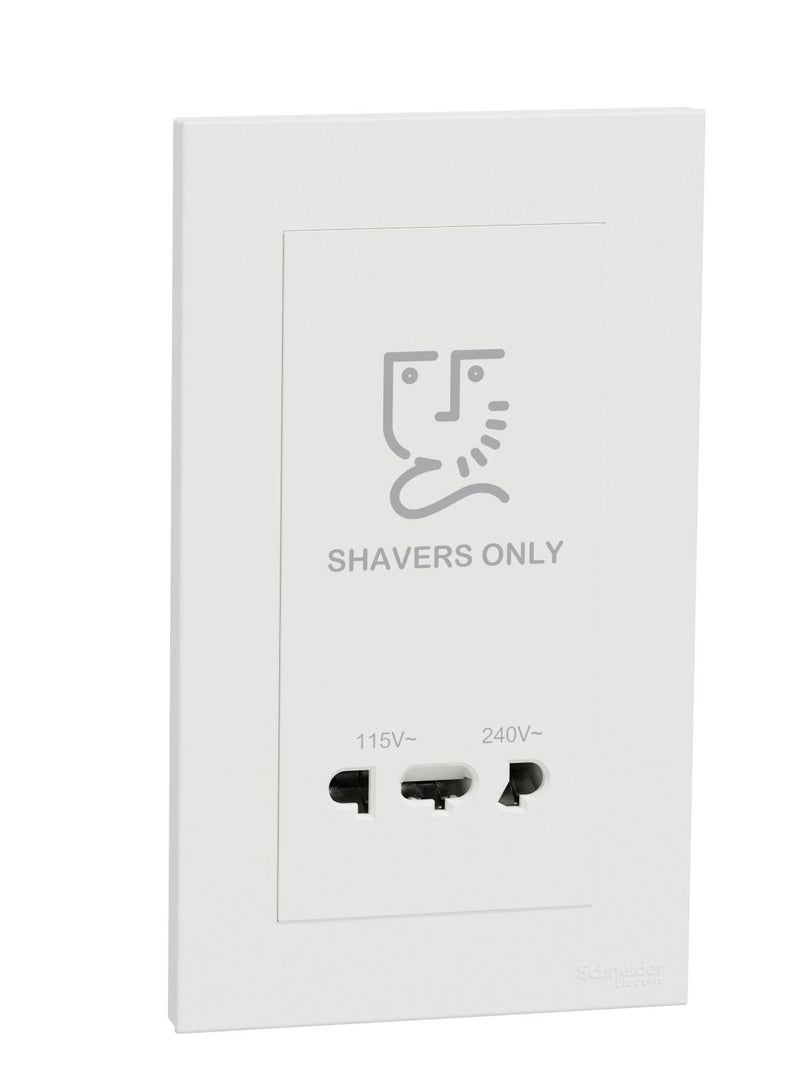 Schneider Electric Avataron C Universal Shaver Unit E87T727V_WE, , White 115 V /240 V