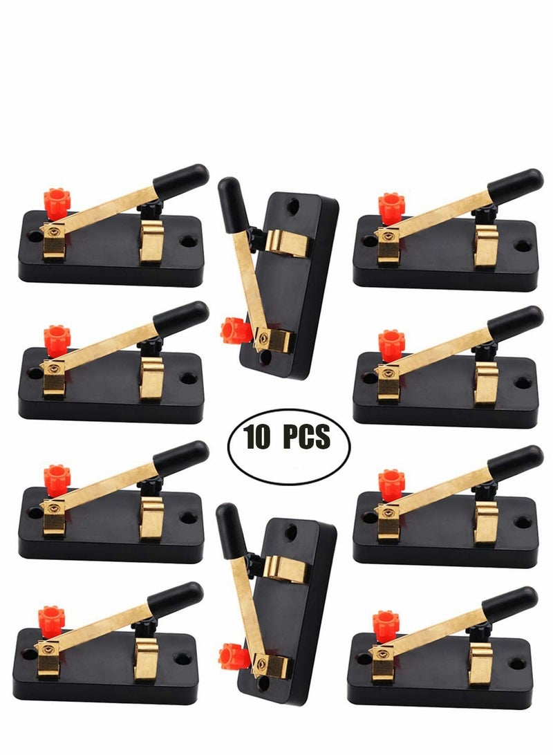 10Pcs SPST Switch Kit for Physics Labs and School Experiments