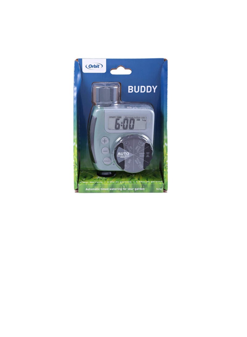 Orbit Buddy Dual Port Digital Timer Hose Water System - Silver