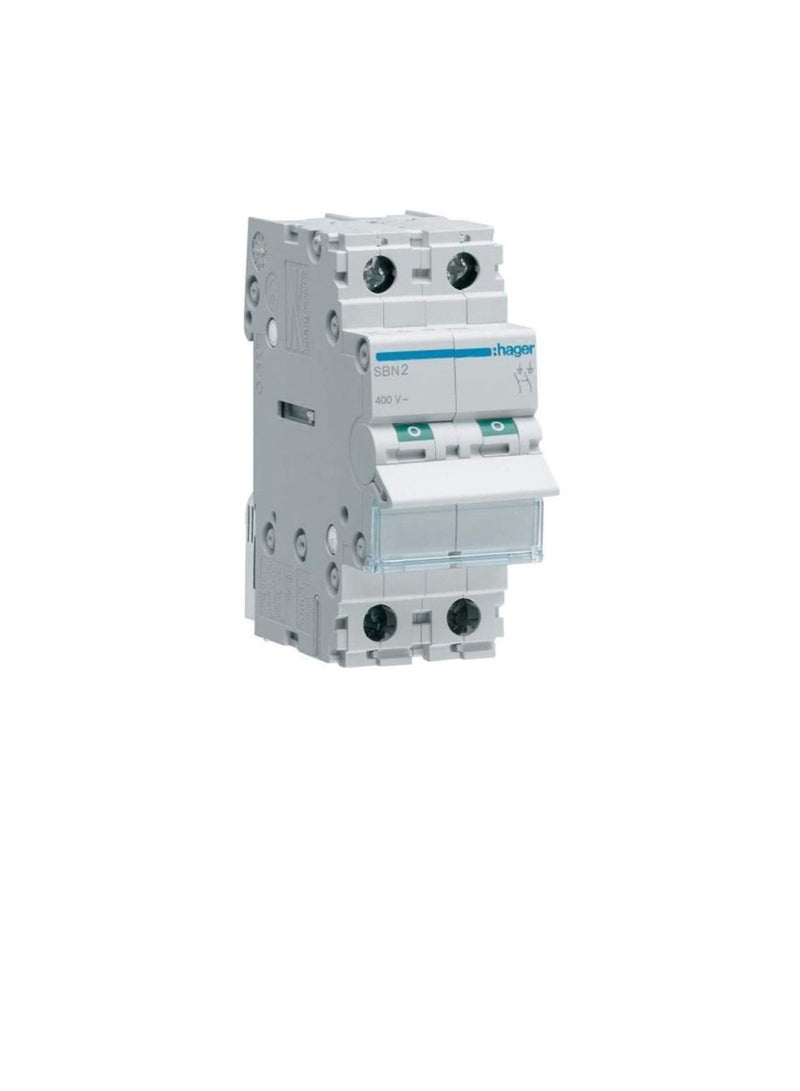 Double-Pole 63A 2POLE ISOLATOR SBN264N