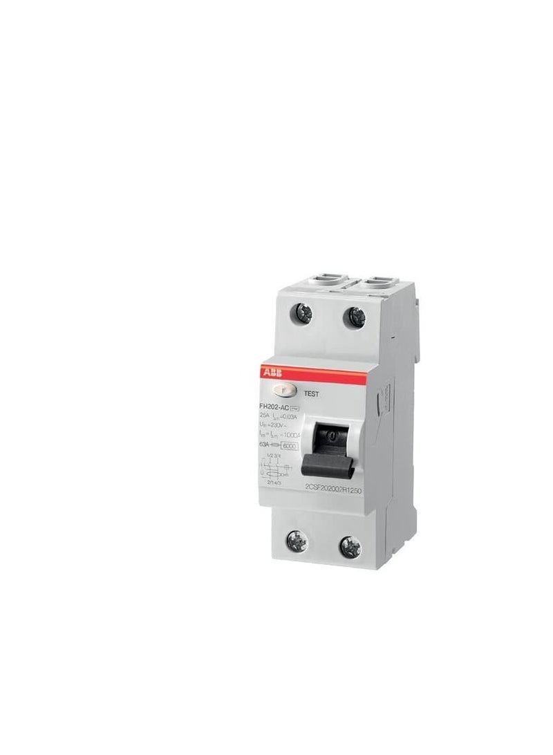 ABB Elcb-40 Ax-2 Pole-100 Ma-Fh202-402100 R-2400