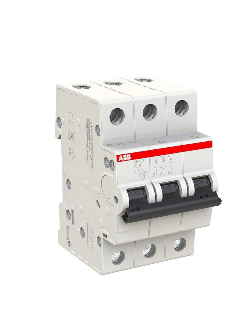 Abb Tp Mcb 6Ka 10A- R0104 Sh203-C10