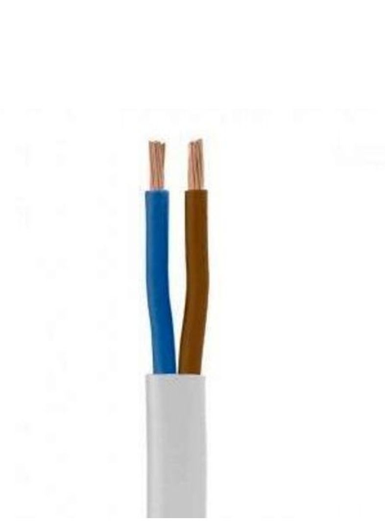 Electrical PVC Flexible Wire Power Cord 2 Core Extension Copper Wire Flexible Cable 1.5MM