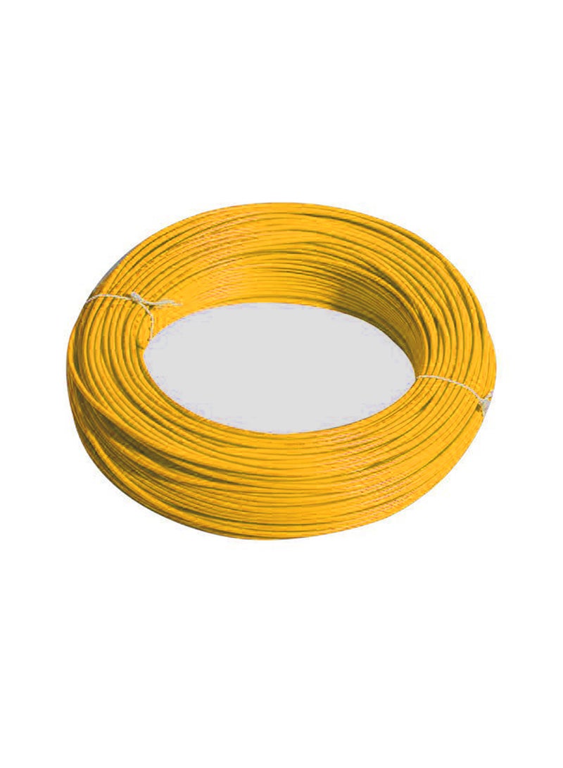 Ducab Single Core Wire 4.0mm Yellow 100 Meter