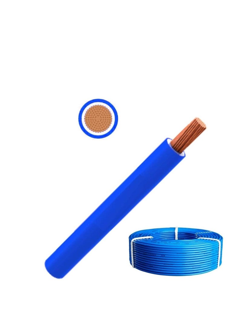 RR 1.5mm Single Core Wire-100 Yards-Blue
