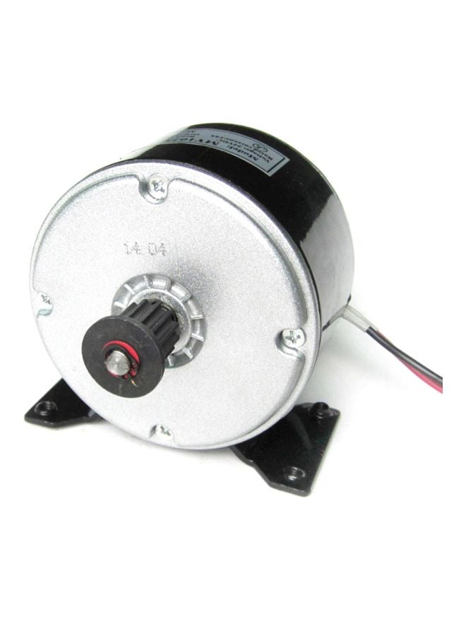 Brushed Electric Motor Black/Silver 13cm