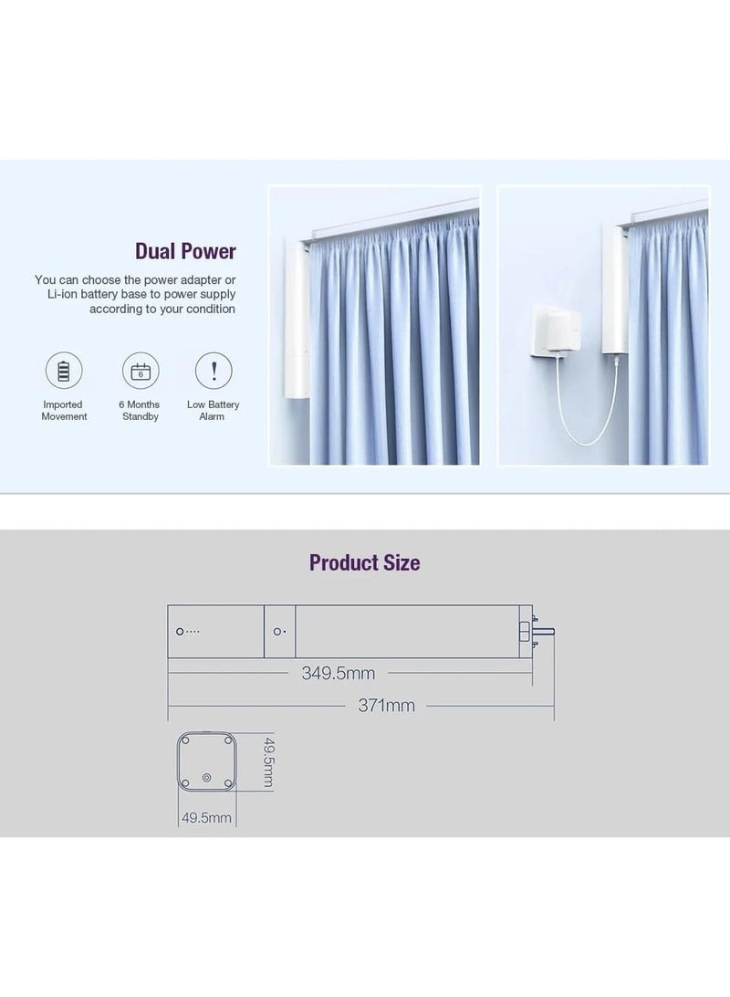 Smart Curtain Motor Battery Version B1 ZNCLDJ12LM