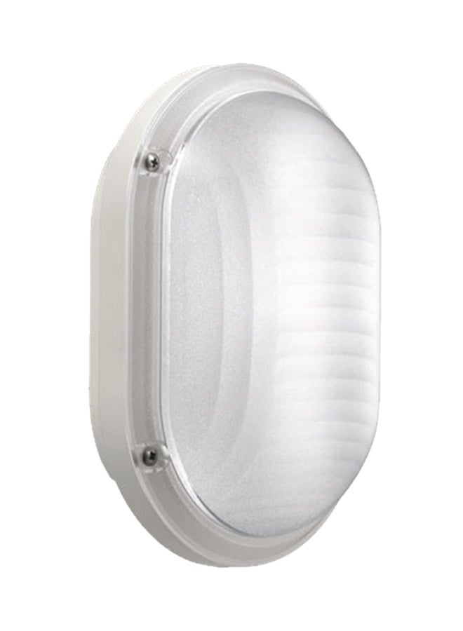 Luce Mini Tonda Oval Wall Bracket White 22 X 14.8 X 10.3centimeter
