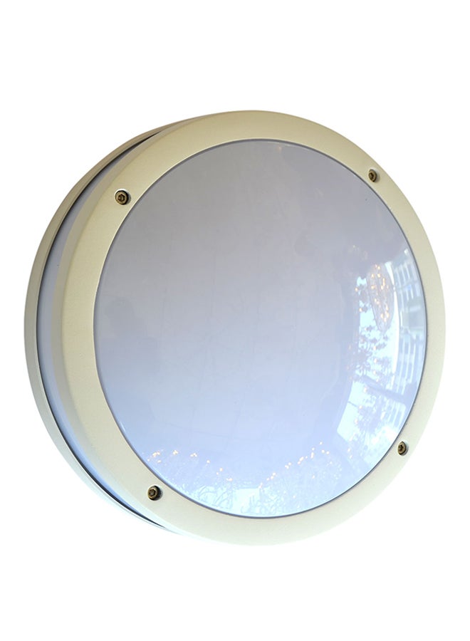 Garden Wall And Ceiling Light White 19 X 19 X 6centimeter