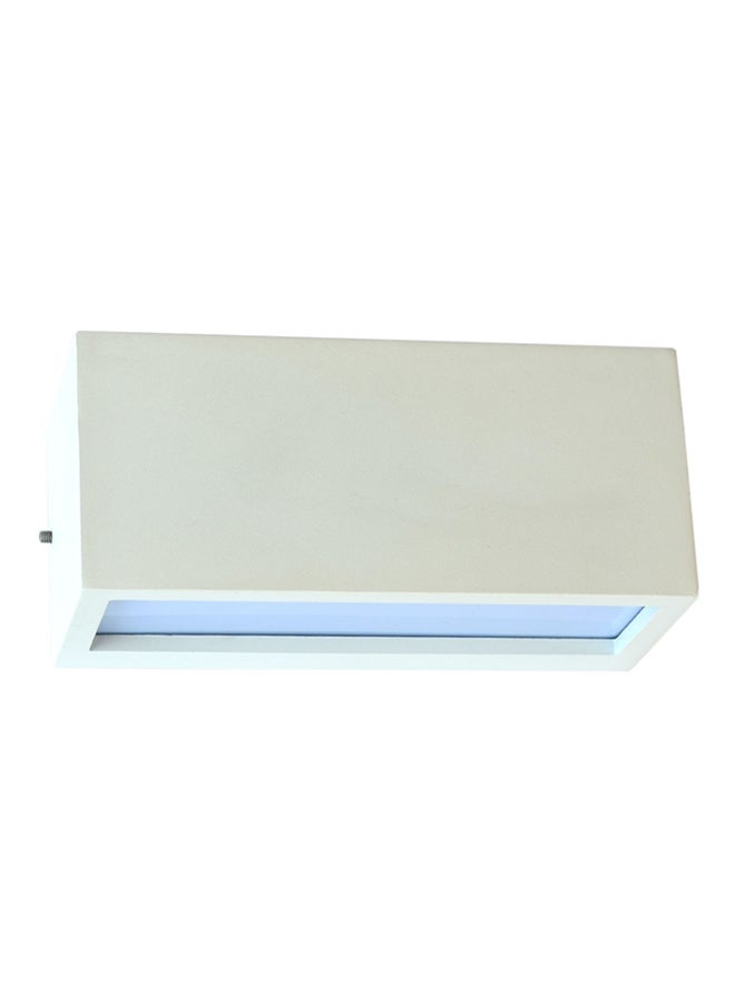 Garden Wall And Ceiling Light White 25 X 11 X 10centimeter