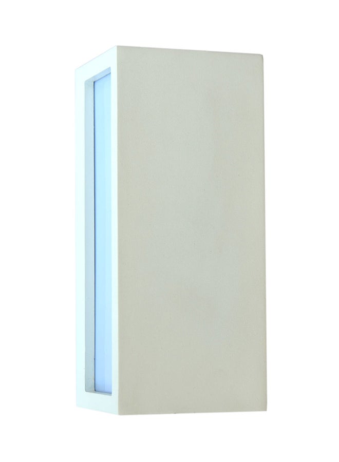 Garden Wall And Ceiling Light White 25 X 11 X 10centimeter
