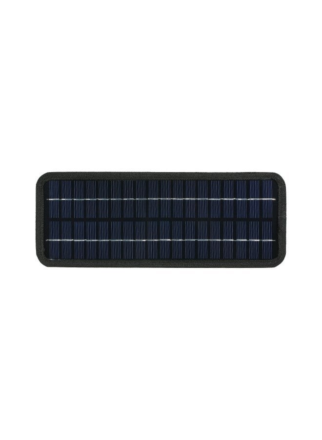 Portable Solar Panel Battery Charger Black/Blue/White 34x5x14cm