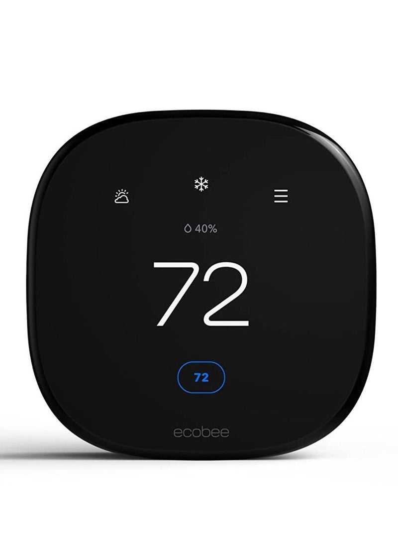 Smart Thermostat Enhanced 6Th Gen Without Sensor Black Eb-State6L-01