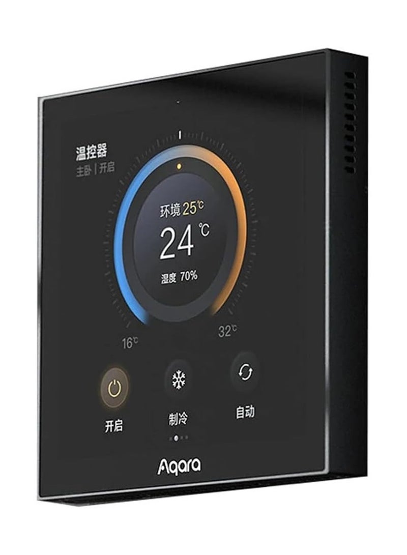 S3 Smart Zigbe LED Thermostat Touch Screen Panel Voice and remote control