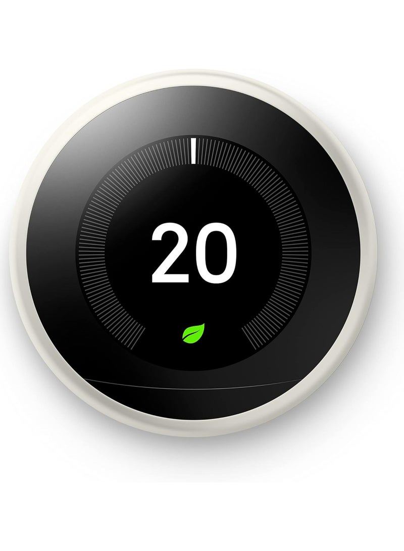 Nest 3rd Generation learning programmable Thermostat White T3017US