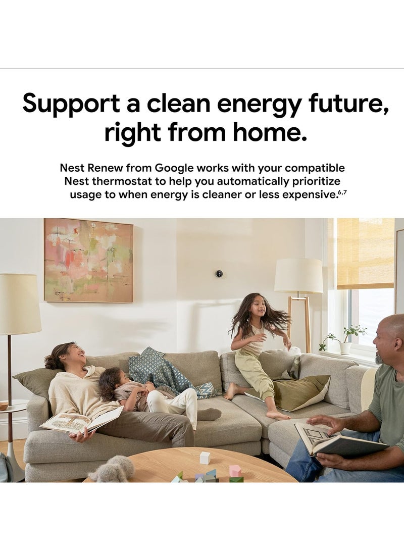 Nest 3rd Generation learning programmable Thermostat White T3017US