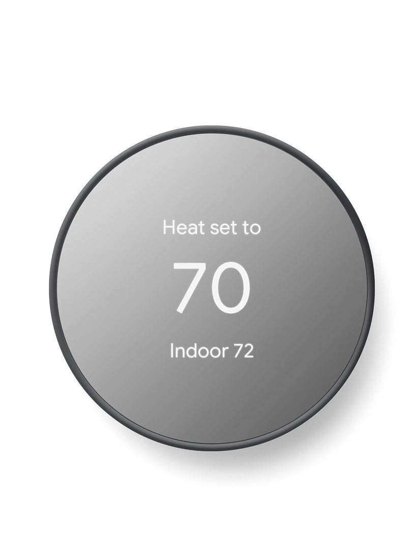 Smart Thermostat for Home - Programmable Wifi Thermostat - Charcoal