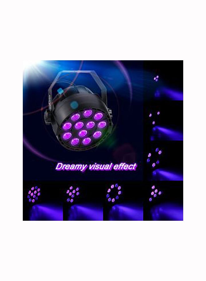 LED UV Stage Light Purple 14x13x12.8centimeter