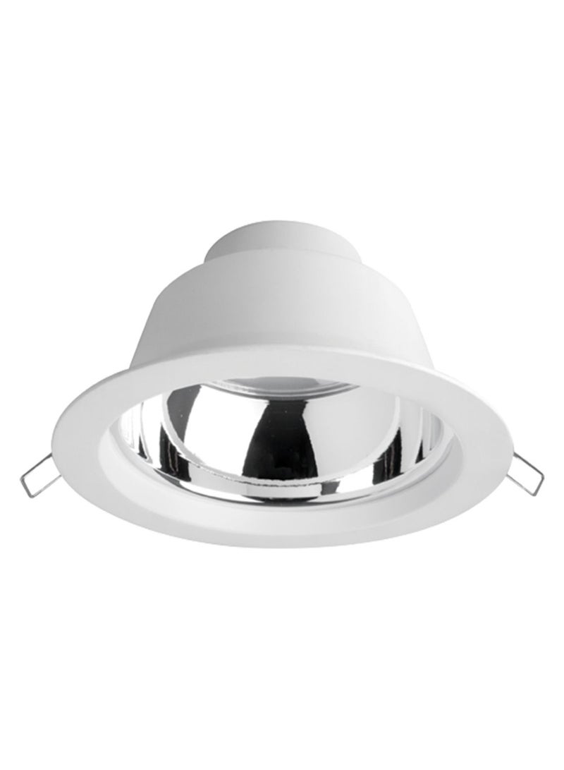 Recessed Integrated LED Downlight White/Silver