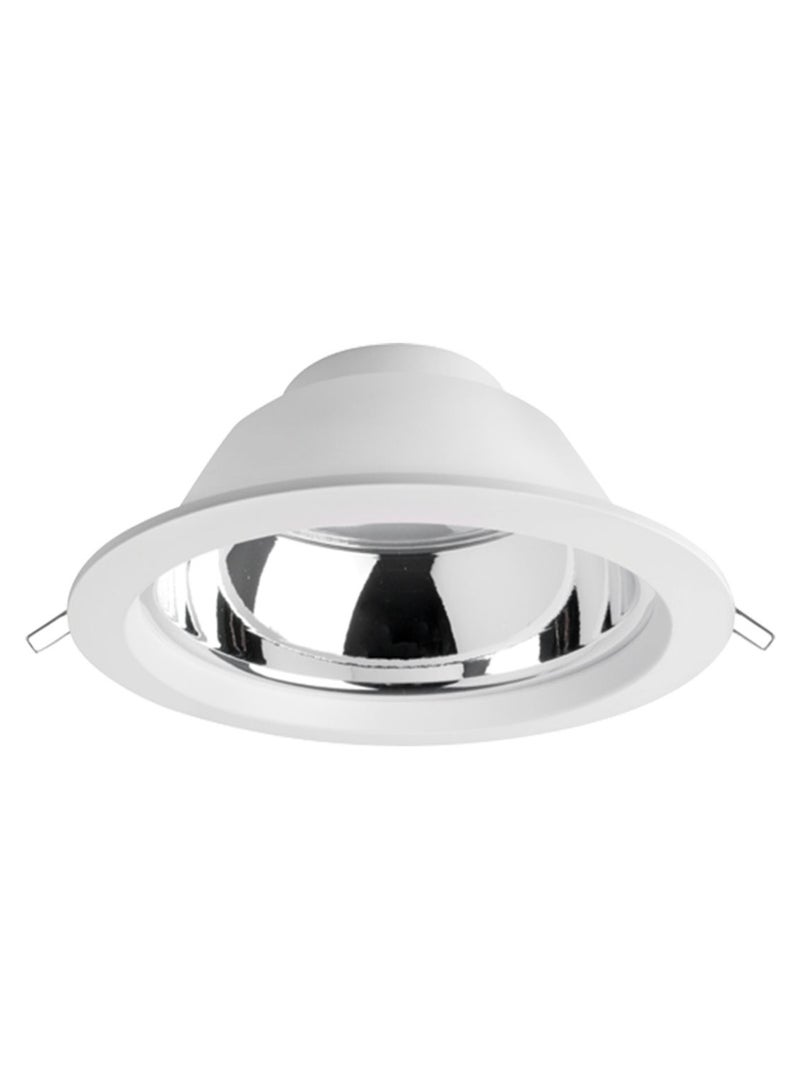 Recessed Integrated LED Downlight White/Silver