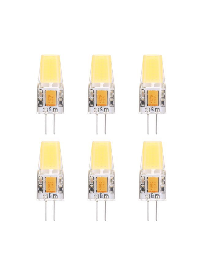 Pack Of 6 COB SMD Halogen Bulb White 13.4x7.8x2.5cm