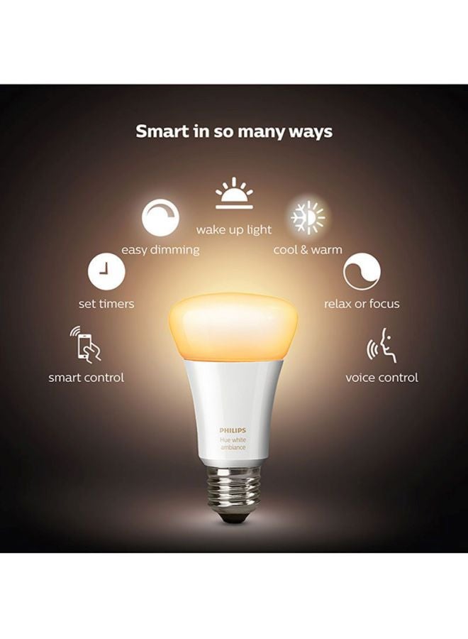 PHILIPS HUE WA 8.5W A60 E27 SET UAE- STARTER KIT White