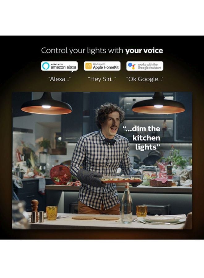 PHILIPS HUE WA 8.5W A60 E27 SET UAE- STARTER KIT White