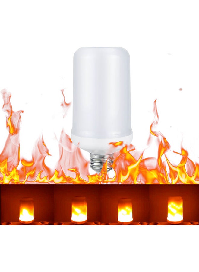 LED Fire Effect Light Bulb multicolour 14.00*6.50*6.50centimeter