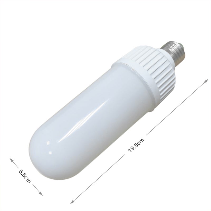 LED Fire Effect Light Bulb E26 Base multicolour 19.50*6.00*6.00cm