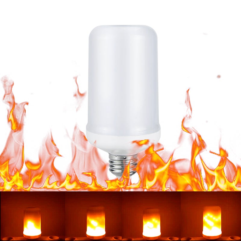 LED Fire Effect Light Bulb E26 Base multicolour 14.00*6.50*6.50cm