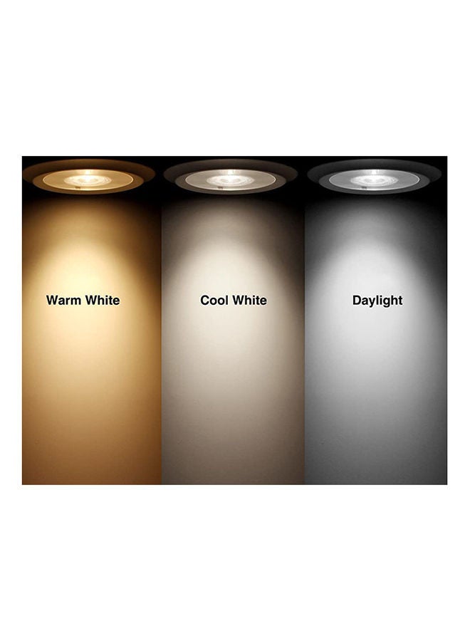 10-Piece 9W E27 LED Bulb Warm White