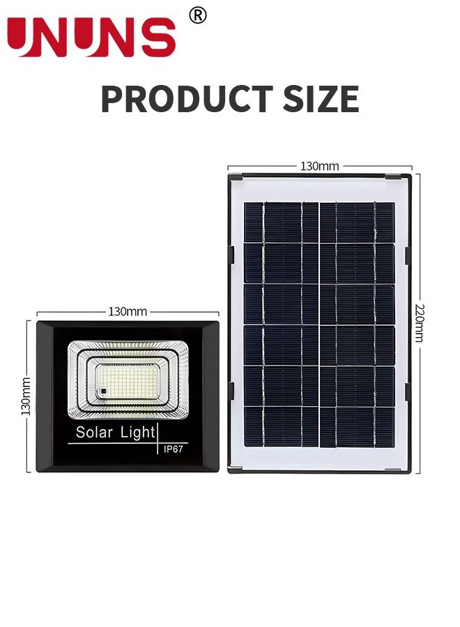 led Solar Flood light,50W Light Control Floodlight With Remote Control And Timer Function,Outdoor Indoor Motion Sensor,Separated Cables IP67 Waterproof Solar Lights For Barn,Garage,House,Pool