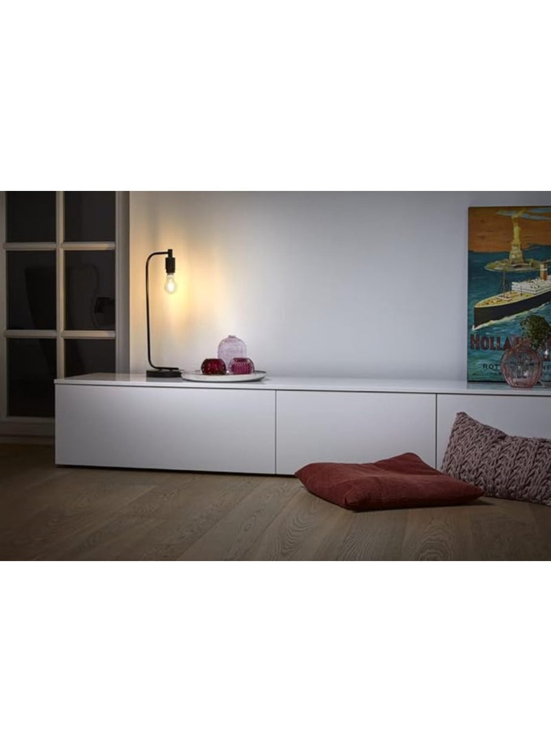 LEDVANCE Smart Led Lamp With Bluetooth E27 Filament Dimmable Replaces Incandescent Lamps With 50 W Warm White (2700 k) Controllable With Google Alexa And Apple Voice Control