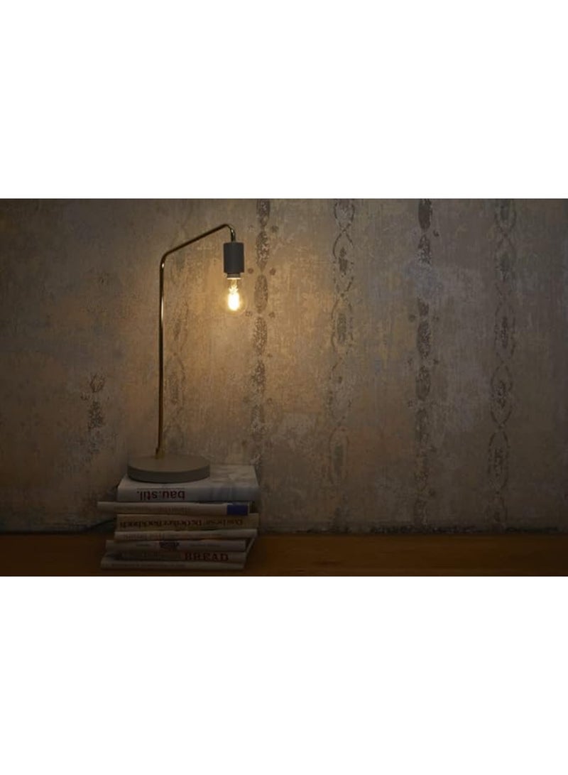 LEDVANCE Smart Led Lamp With Bluetooth E27 Filament Dimmable Replaces Incandescent Lamps With 50 W Warm White (2700 k) Controllable With Google Alexa And Apple Voice Control