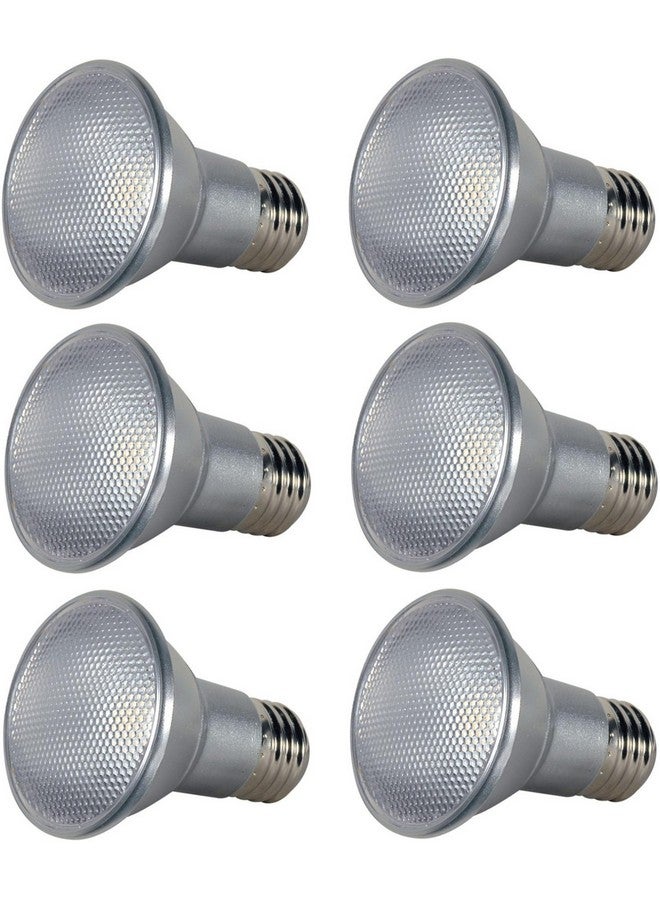 S9401 Medium Base Light Bulb (6 Pack) 120 Volt 7 Watts 7Par20 Led 25' 3000K 120V D