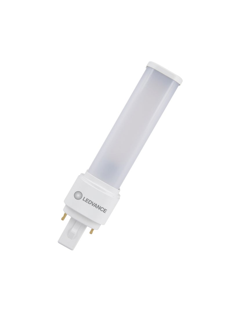 Osram Dulux LED  2 pin bulb D18 EM & AC MAINS V 9W 840 G24D-2, 3000k Warm White - Pack of 5