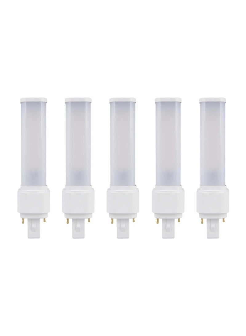 Osram Dulux LED 2 pin plugin bulb 9W 840 G24D-2, 4000k Cool White - Pack of 5