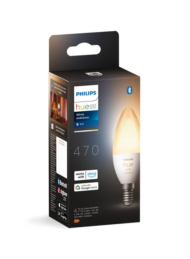 Philips Hue WA 5.2W B39 E14 EU 1p White