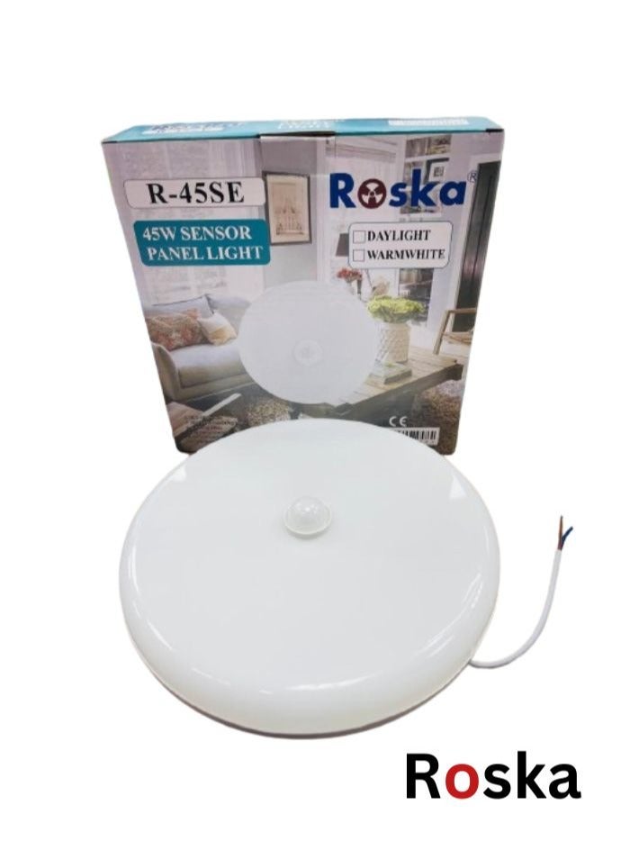 Roska R-45SE 45W Sensor Panel Light - Daylight & Warm White Options