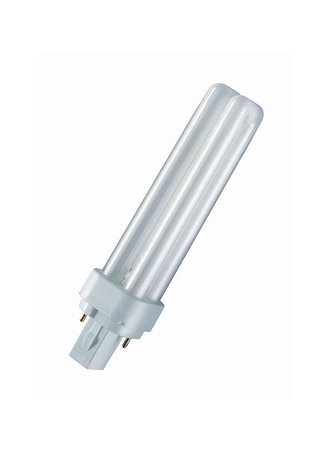 4-Piece Dulux D Home Decorative Durable  2 PIN G24d-2 18W 1200lm Fluorescent Lamp Cool White