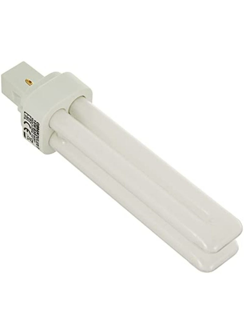 Osram Compact Fluorescent Lamp 18 W 2 Pin Warm White, Pack of 10