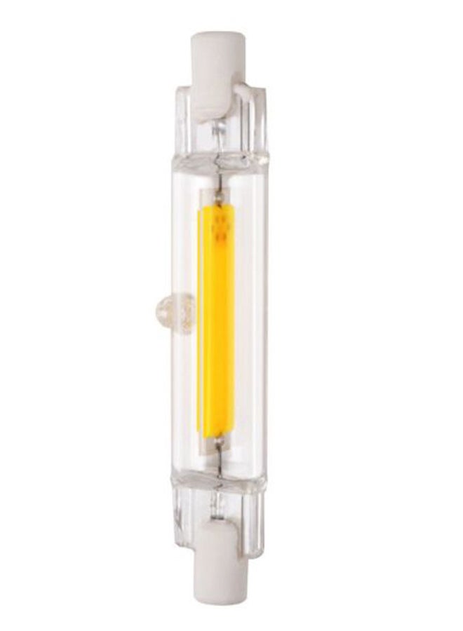 Glass Tube Light Bulb Clear/Yellow