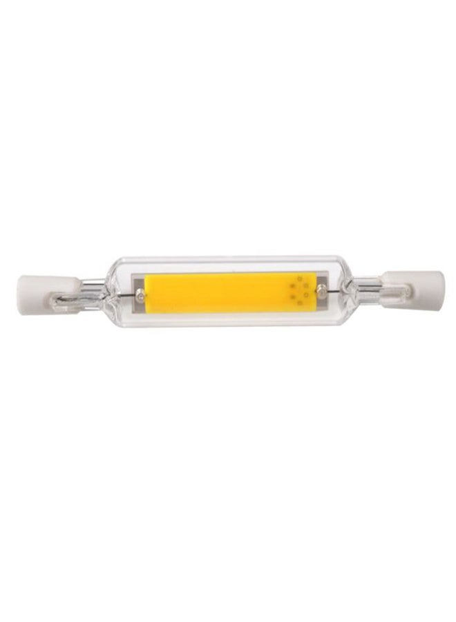 Glass Tube Light Bulb Clear/Yellow