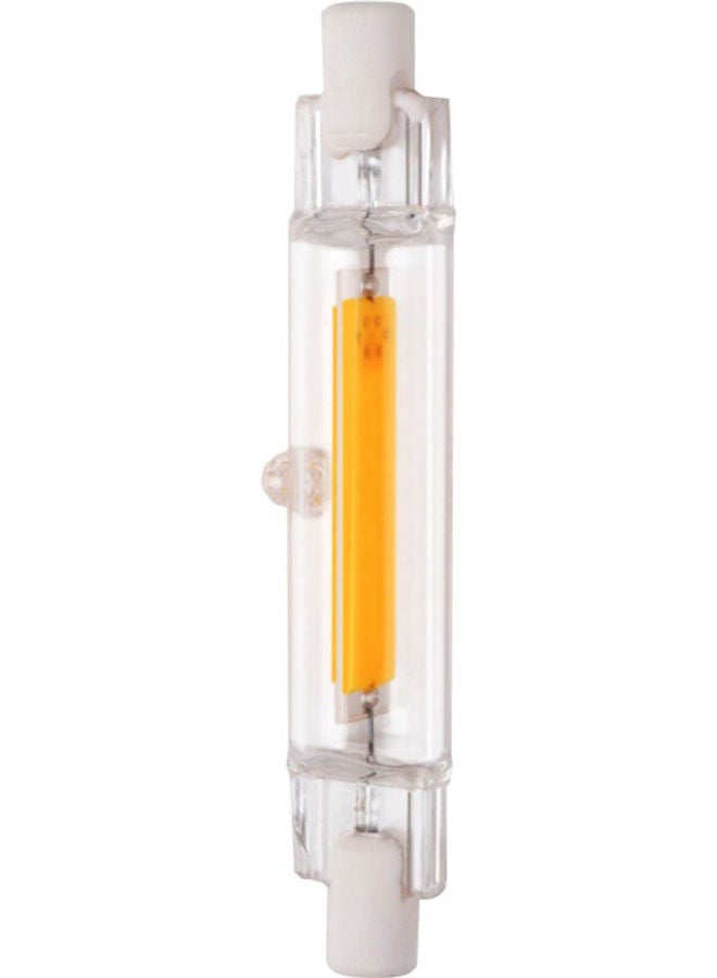 5W Glass Tube COB Light-emitting Diode Bulb Warm white 8.00 x 1.60 x 1.60cm